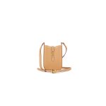 YSL Le 5 A 7 mini vertical bag in shiny leather