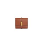 CELINE 16 Small Wallet in Shiny Calf Leather