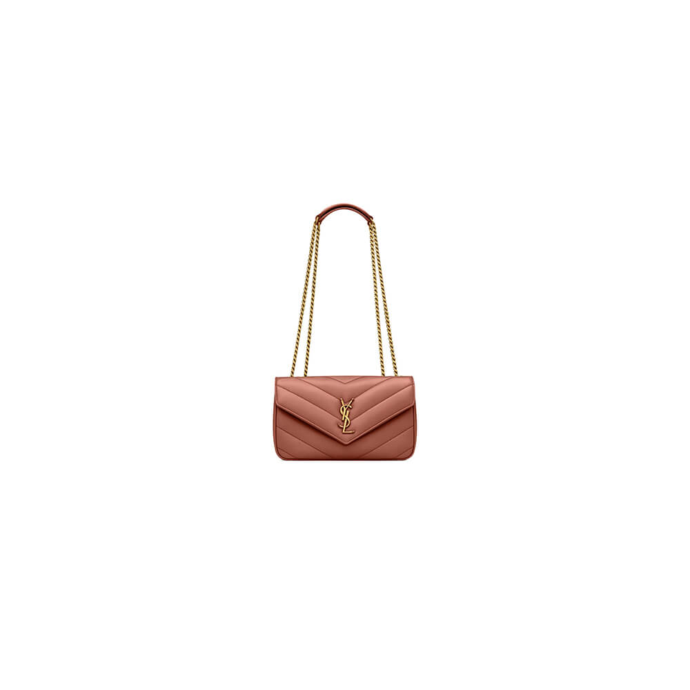 Hortensia YSL LOULOU small in MATELASSE lambskin