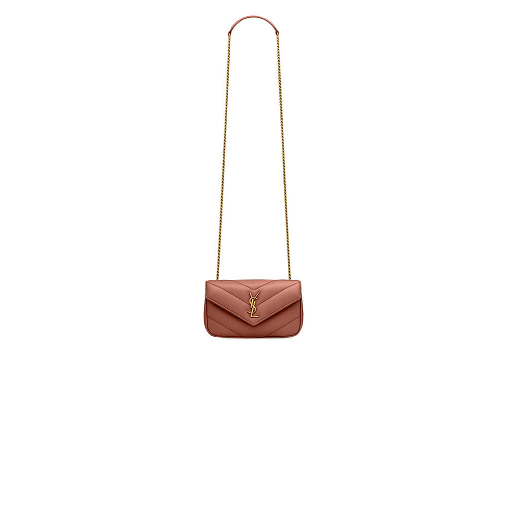Hortensia YSL LOULOU MINI in lambskin