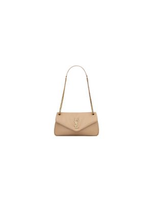 YSL CALYPSO small in plunged lambskin