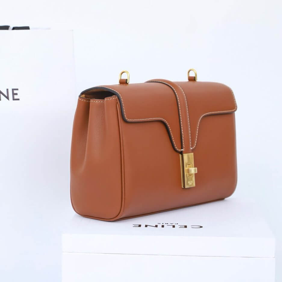 CELINE Teen 16 Soft in Supple Calfskin(High-end Grade) - Image 3