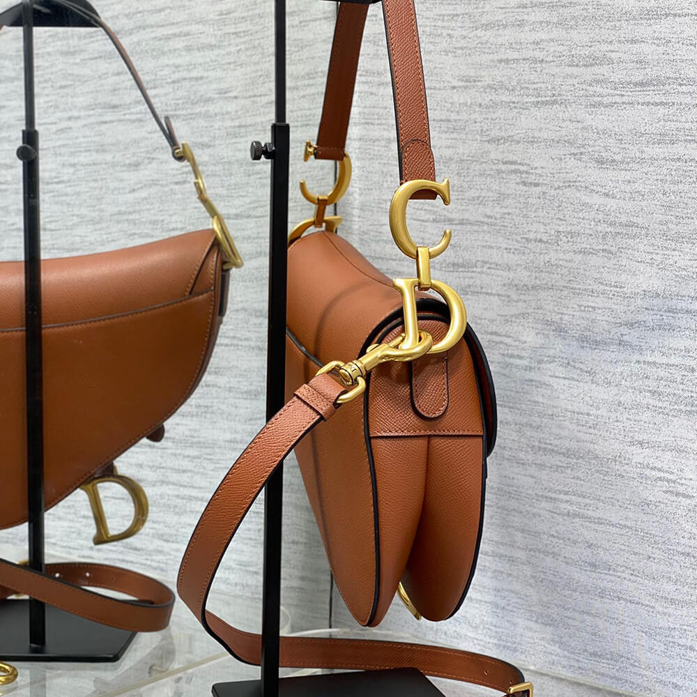 Dior Saddle Bag with Strap - Image 3