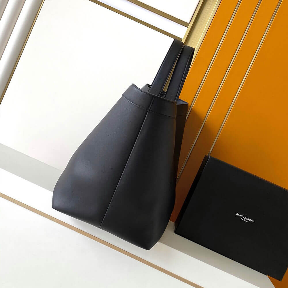Black YSL Y TOTE IN LEATHER (High-end grade) - Image 3