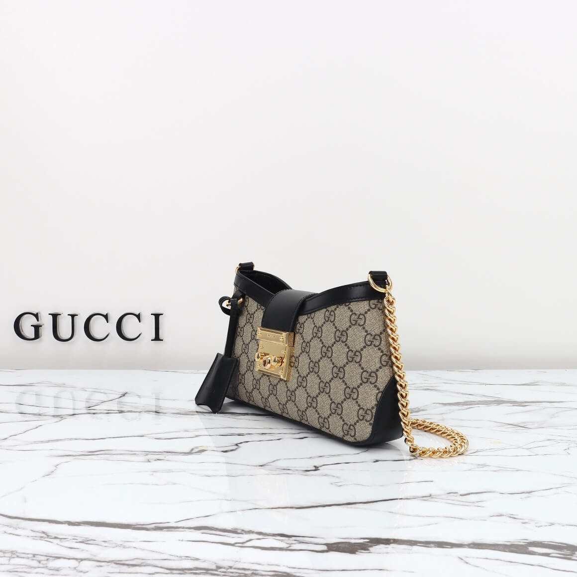 GG PADLOCK SMALL SHOULDER BAG - Image 3