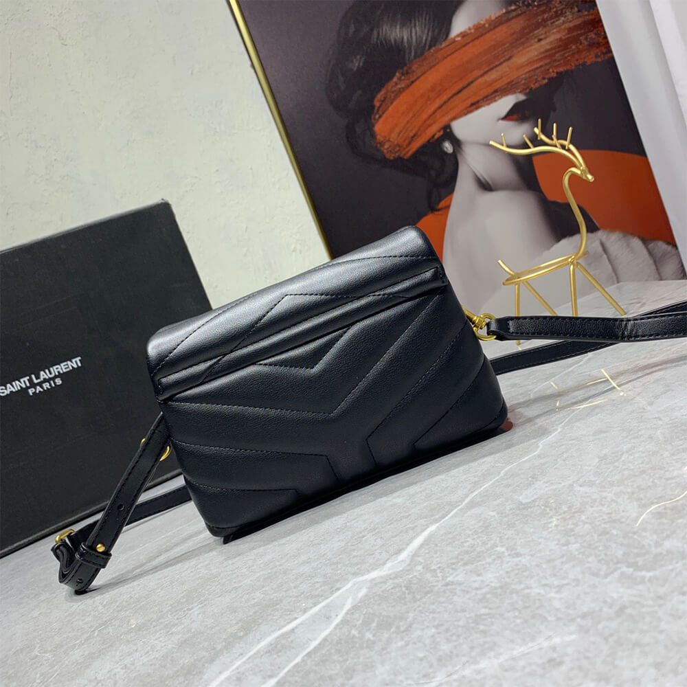 Quilted YSL Toy Loulou Bag - Image 4
