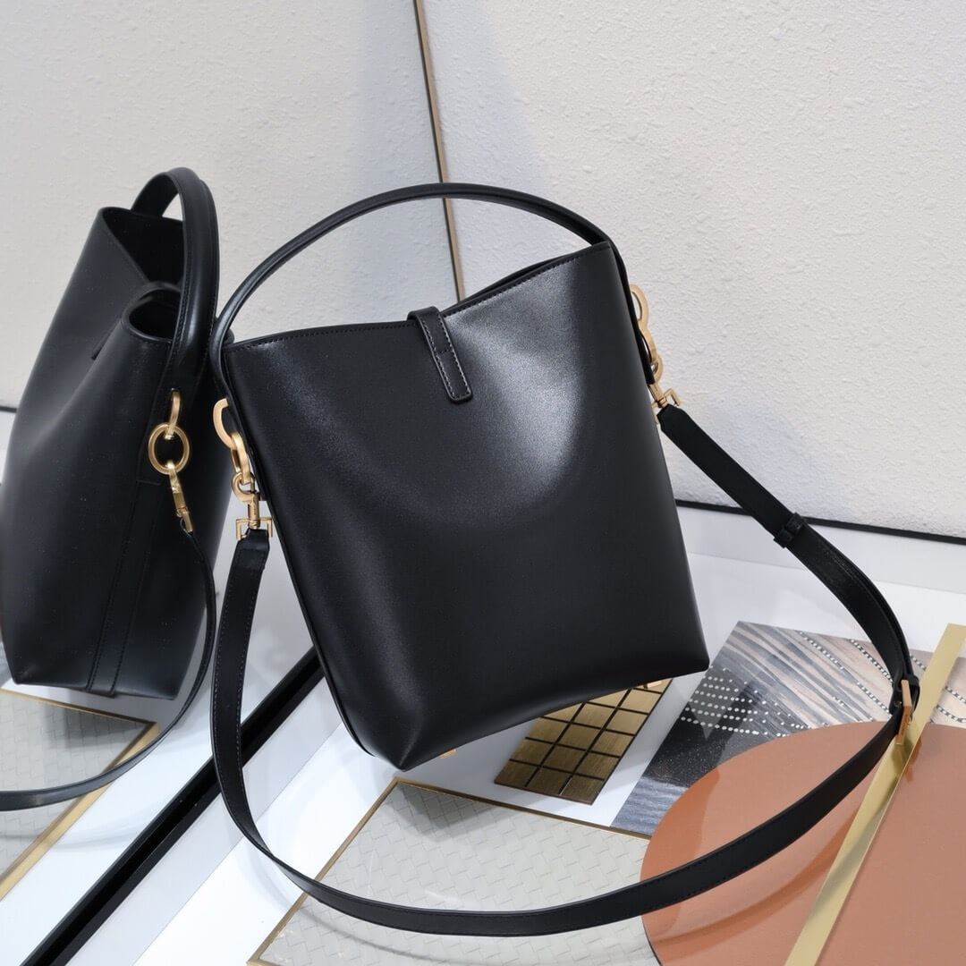 Black YSL LE 37 Leather - Image 4