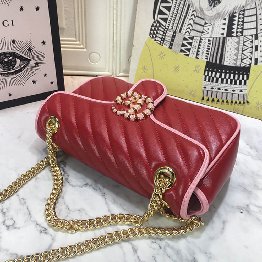 GG Marmont small matelasse shoulder bag - Image 5