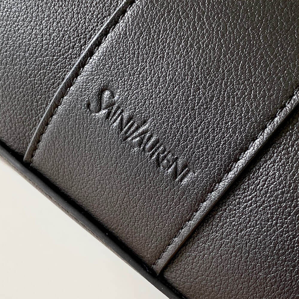 Black YSL Y TOTE IN LEATHER (High-end grade) - Image 6